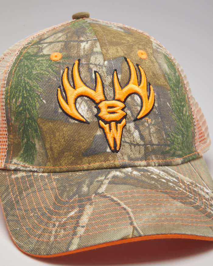 Deadstock Buck Wear Real Tree Camouflage Trucker Cap