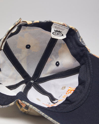 Y2k 00s 'The Buck Drops Here' Real Tree Baseball Cap