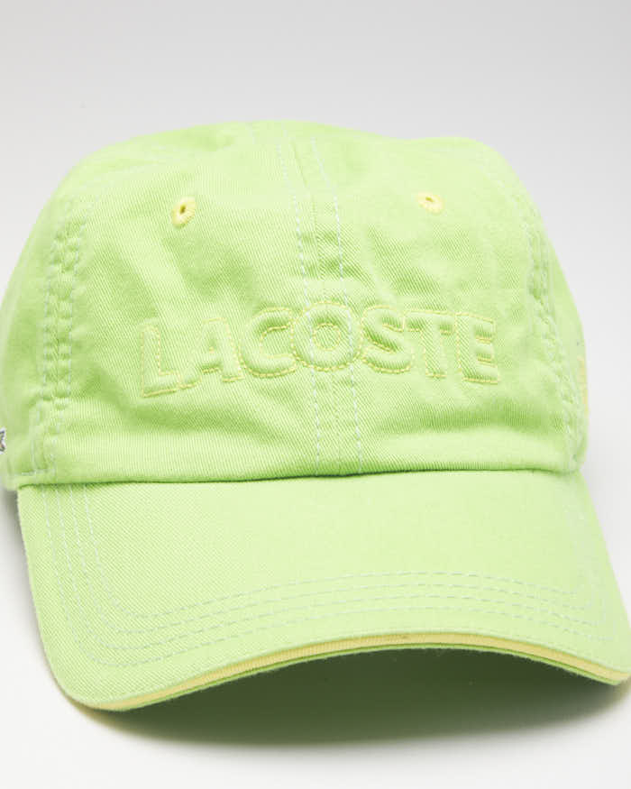 Vintage Lacoste Green Baseball Cap