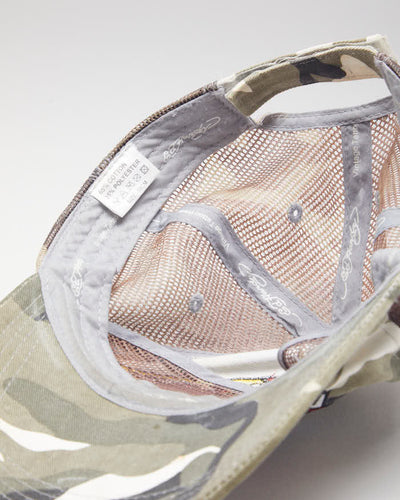 Y2k 00s Ed Hardy Camouflage Trucker Hat