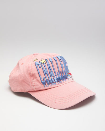 Vintage Whole Hauss Pink Smurf Baseball Cap