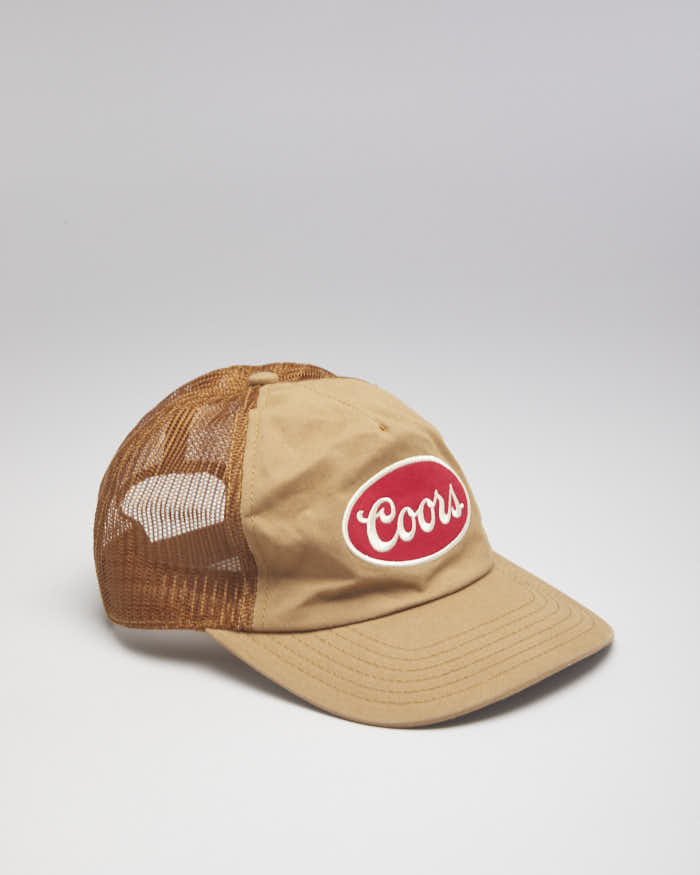 Coors Light Brown Trucker Hat