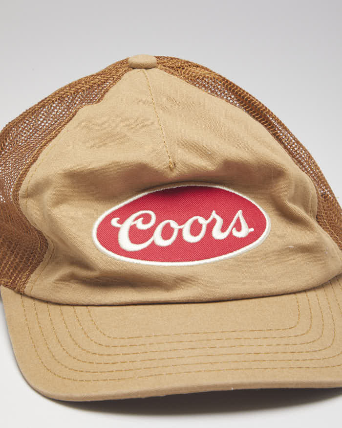 Coors Light Brown Trucker Hat