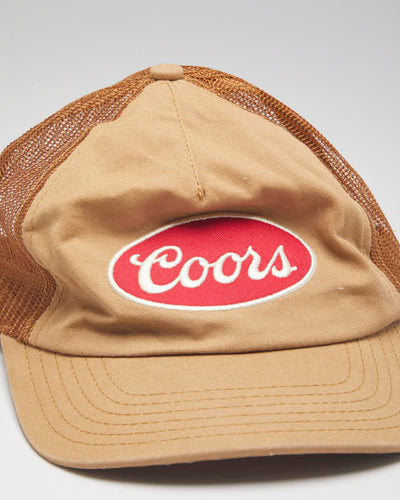 Coors Light Brown Trucker Hat