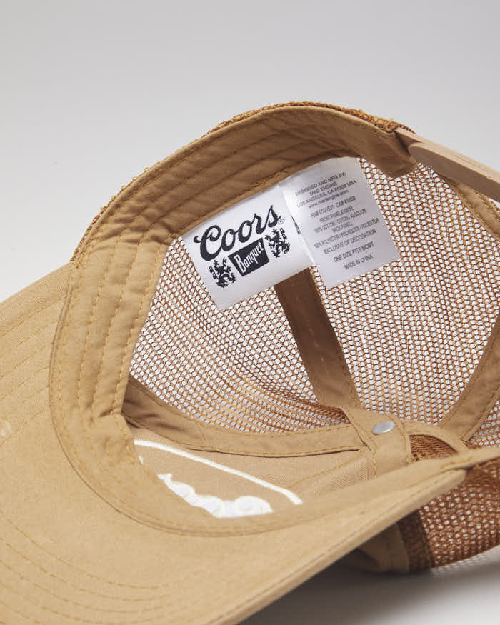 Coors Light Brown Trucker Hat