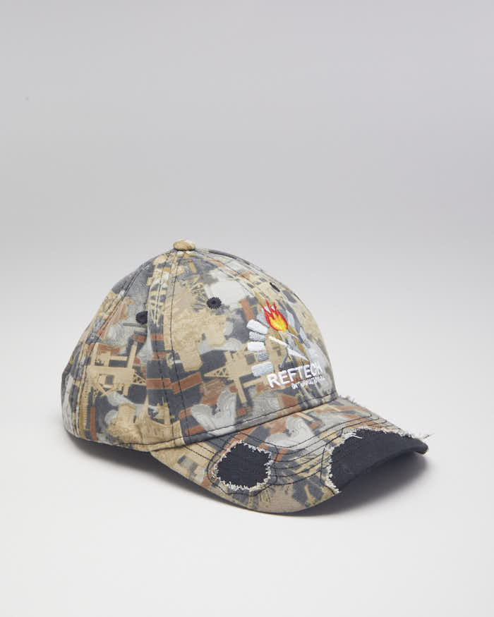 Y2k 00s Real Tree Distressed Reftach Baseball Cap