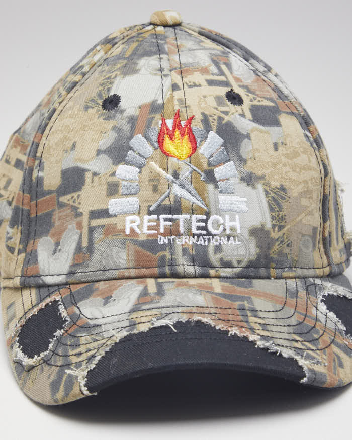 Y2k 00s Real Tree Distressed Reftach Baseball Cap