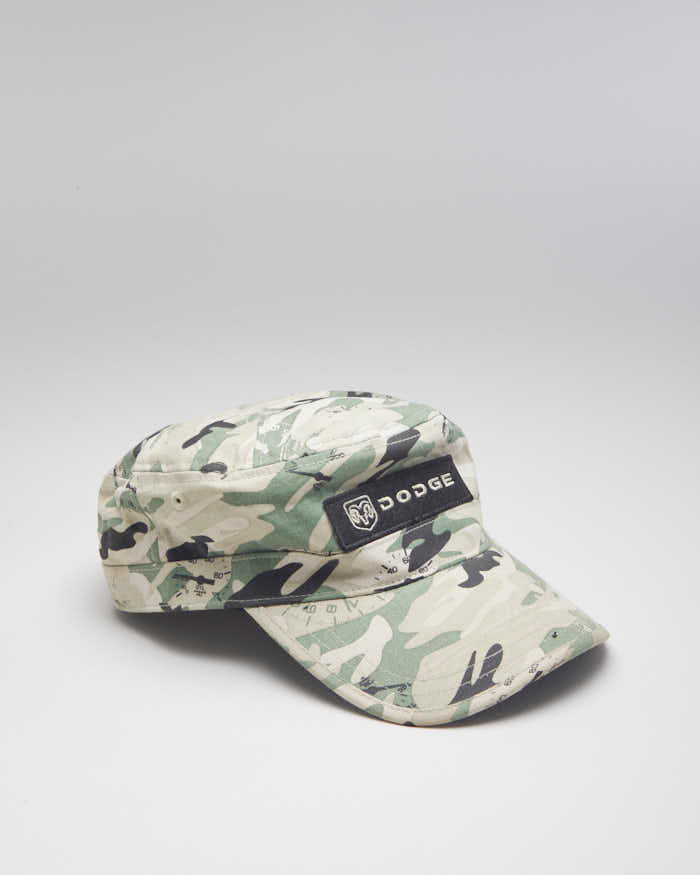 Y2k 00s Dodge Camouflage Cap