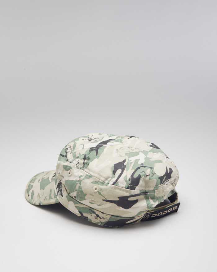 Y2k 00s Dodge Camouflage Cap