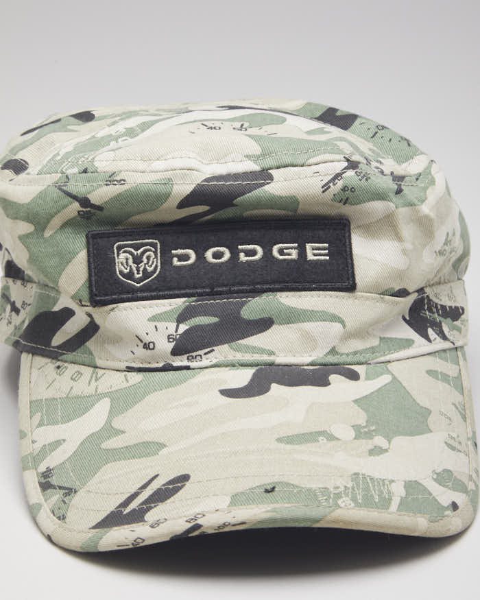 Y2k 00s Dodge Camouflage Cap