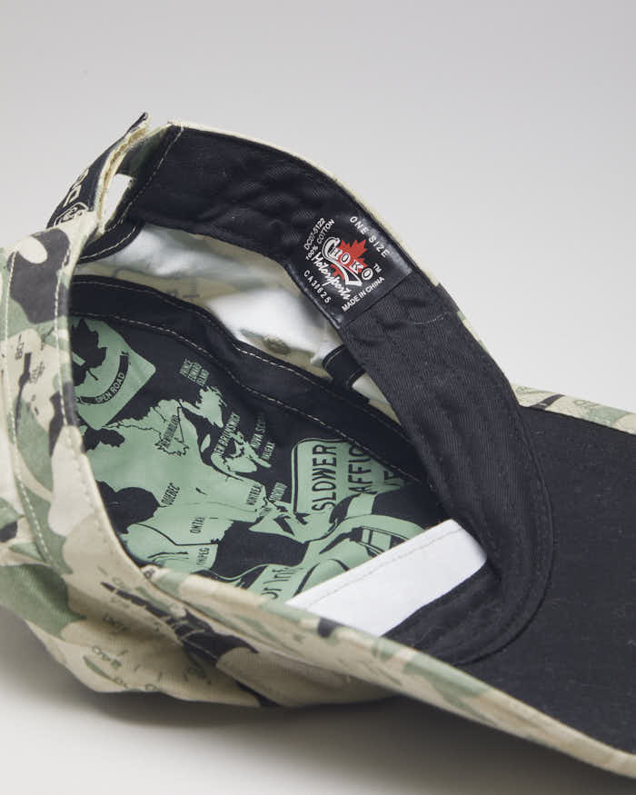 Y2k 00s Dodge Camouflage Cap