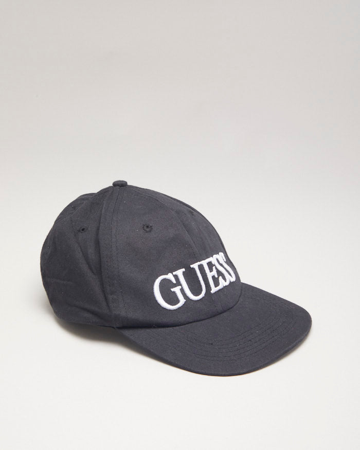 Y2k 00s Guess Black Baseball Cap
