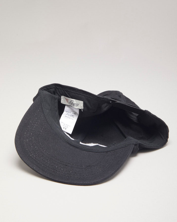 Y2k 00s Guess Black Baseball Cap