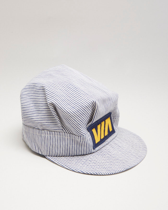 Vintage 90s Via Stripe 5 Pannel Cap