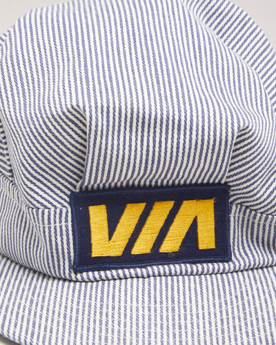 Vintage 90s Via Stripe 5 Pannel Cap