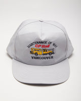 Y2k 00s CP Rail Grey 5 Panel Cap