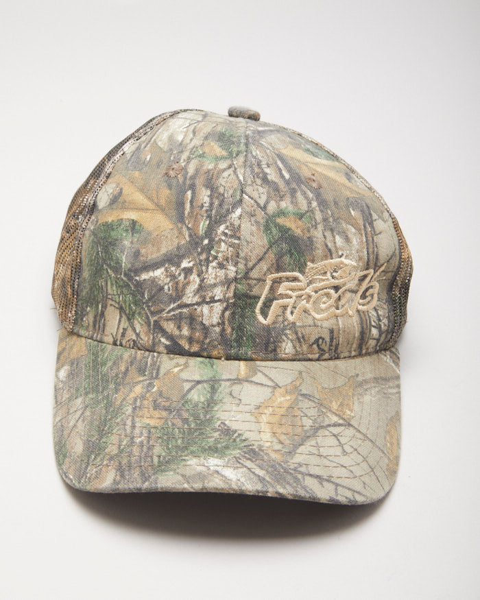 Y2k 00s Freds Realtree Camouflage Baseball Cap