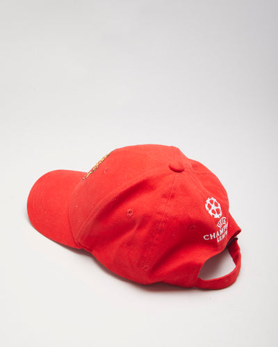 Manchester United Red UEFA Champions League Baseball Cap