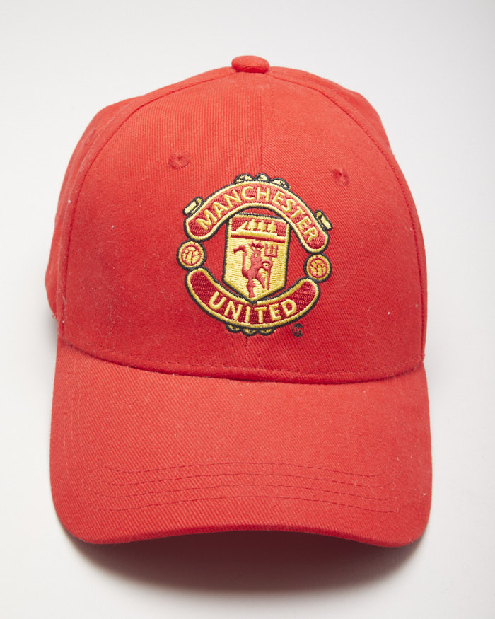 Manchester United Red UEFA Champions League Baseball Cap