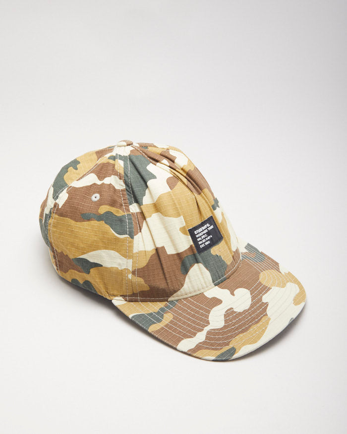Stussy Camouflage 5 Panel Cap