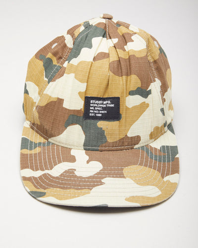 Stussy Camouflage 5 Panel Cap