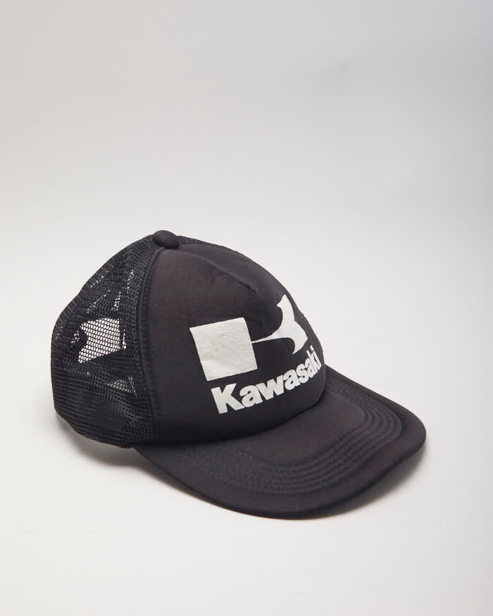 Vintage 90's Kawasaki Bikes Trucker Cap - OS