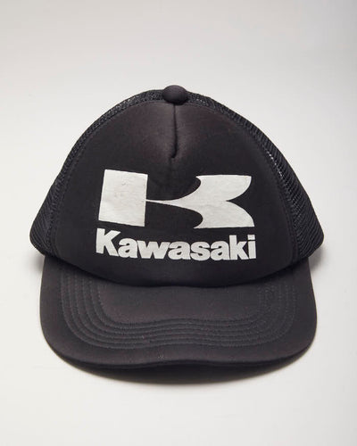 Vintage 90's Kawasaki Bikes Trucker Cap - OS
