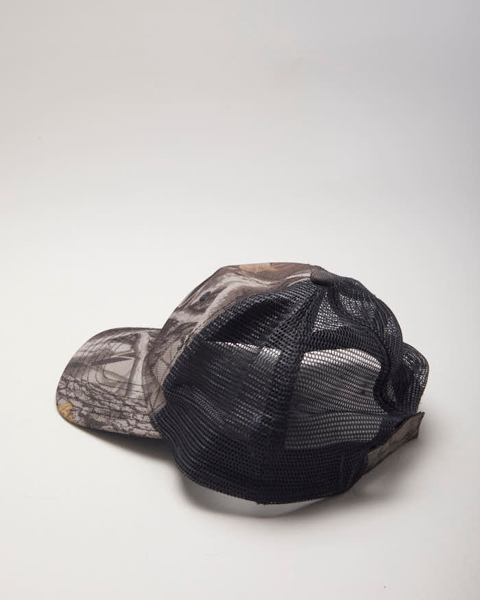 Vintage Y2K Real Camo Blank Trucker Cap - OS