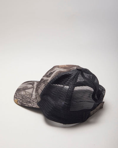 Vintage Y2K Real Camo Blank Trucker Cap - OS