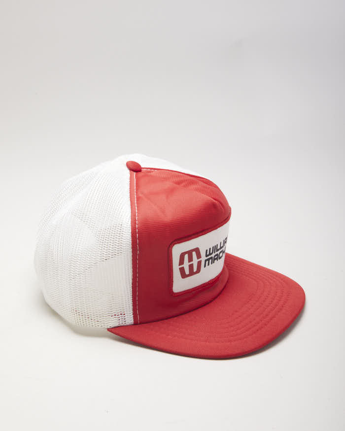 Vintage 80's Patch Front Trucker Cap - OS