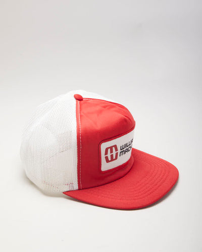 Vintage 80's Patch Front Trucker Cap - OS