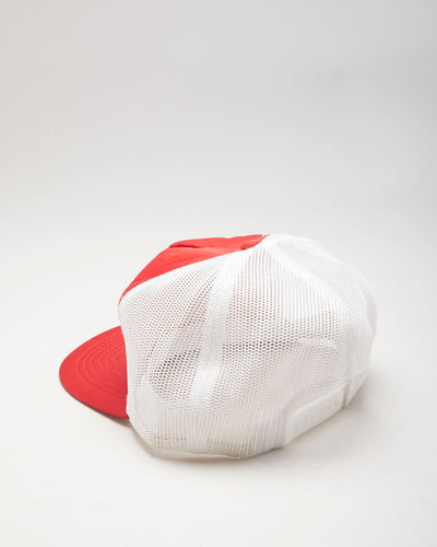 Vintage 80's Patch Front Trucker Cap - OS