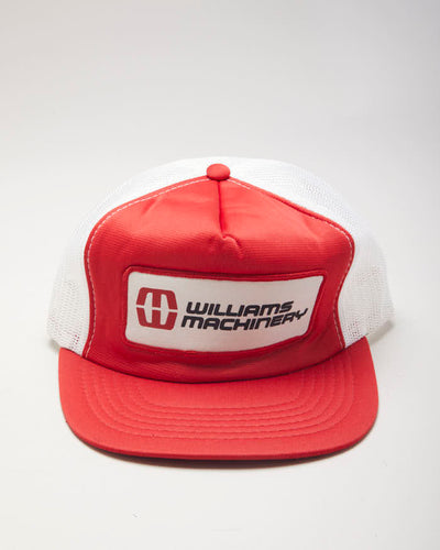 Vintage 80's Patch Front Trucker Cap - OS