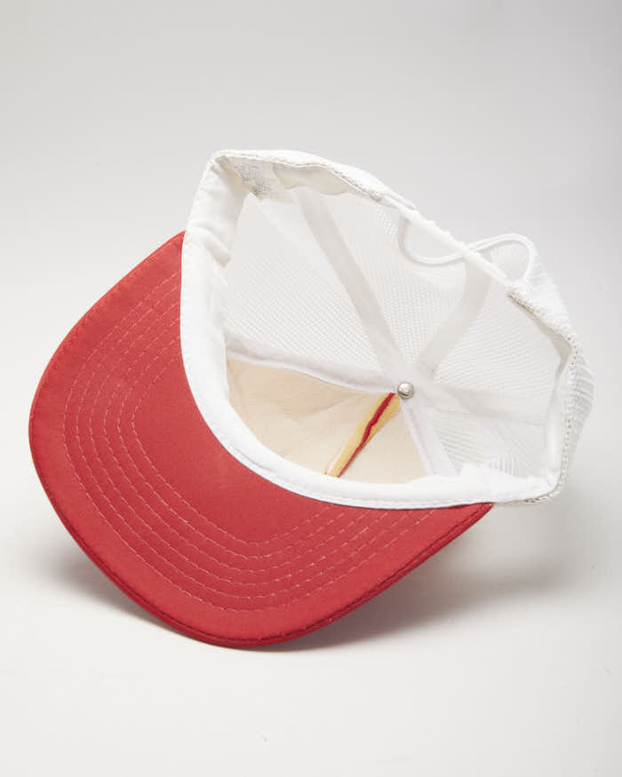 Vintage 80's Patch Front Trucker Cap - OS