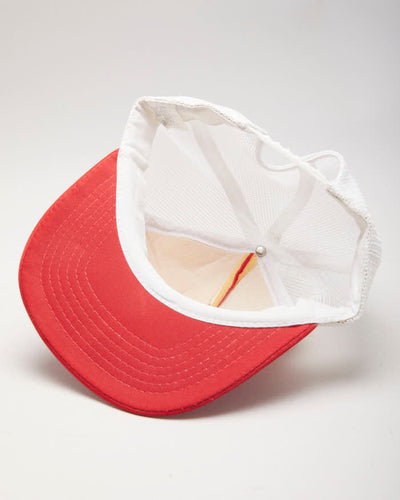 Vintage 80's Patch Front Trucker Cap - OS