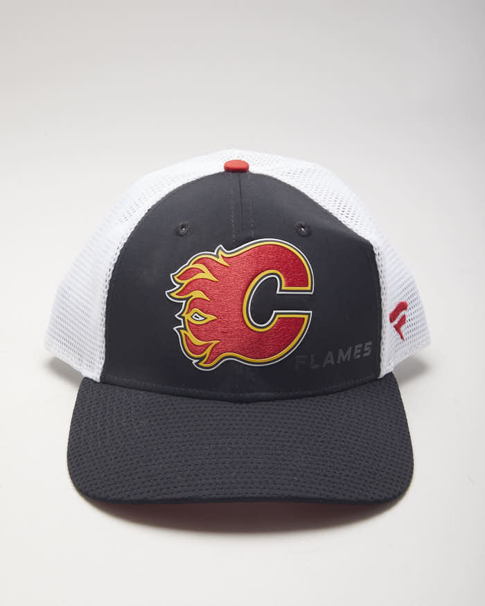 Vintage New Era Calgary Flames NHL Trucker Cap - OS