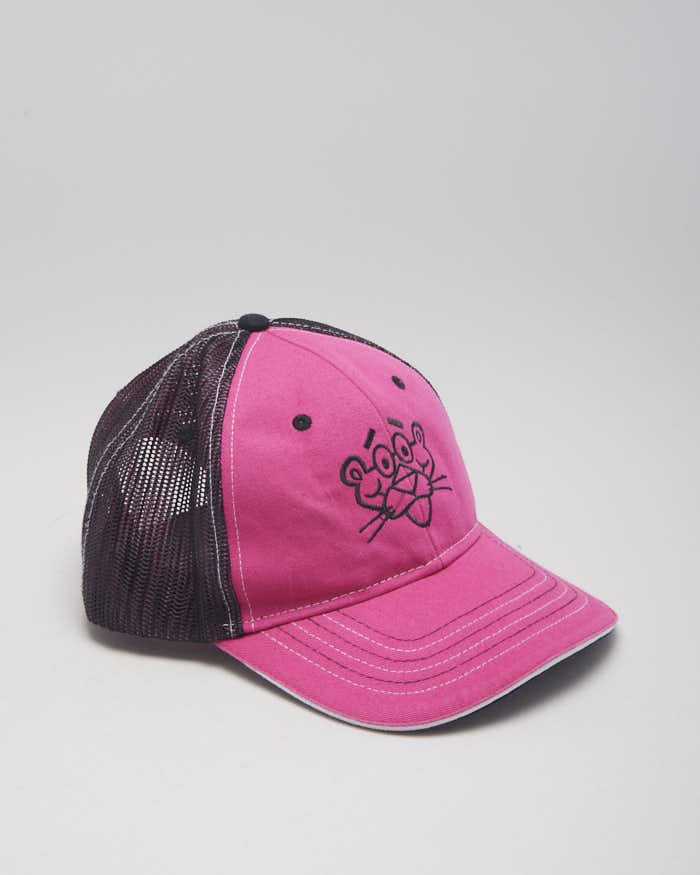 Vintage Y2K Pink Panther Trucker Cap - OS