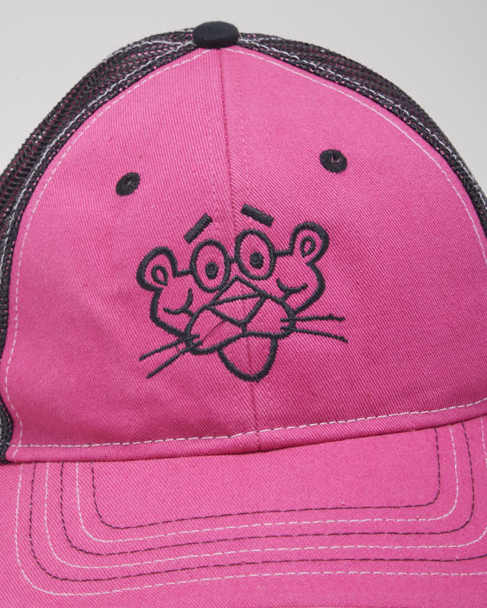 Vintage Y2K Pink Panther Trucker Cap - OS
