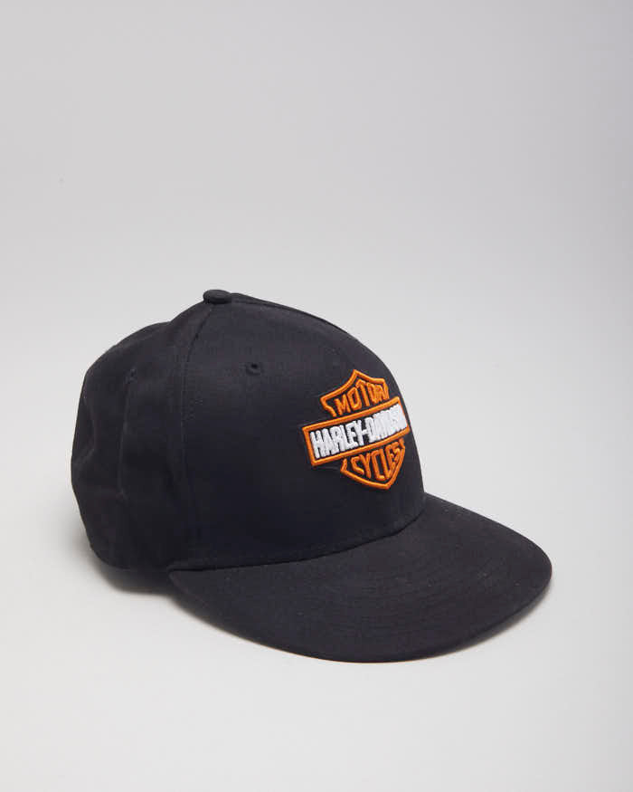 Vintage New Era Harley Davidson Fitted Cap - OS