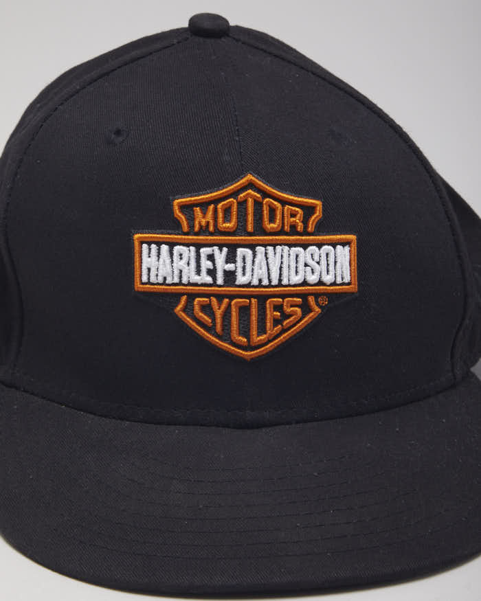 Vintage New Era Harley Davidson Fitted Cap - OS