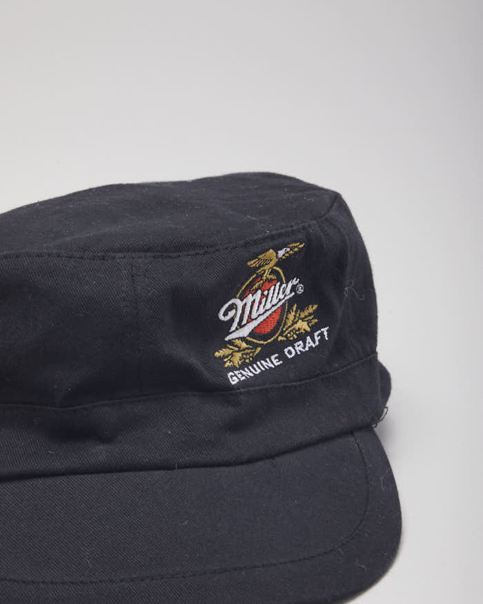 Vintage Miller Harley Davidson Flat-top Cap - OS