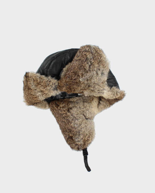Rabbit Fur Trapper Hat