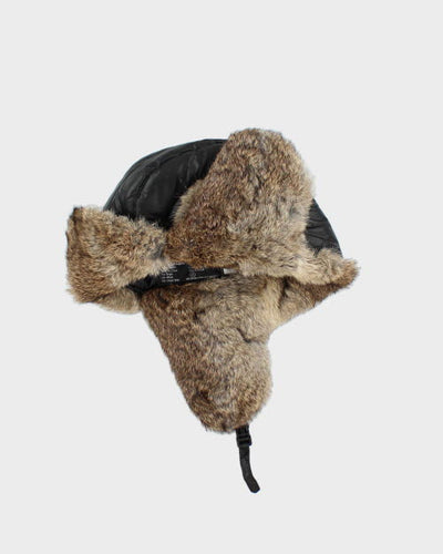 Rabbit Fur Trapper Hat