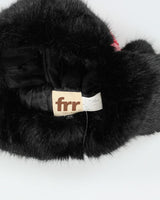 Red Faux Fur Trapper Hat