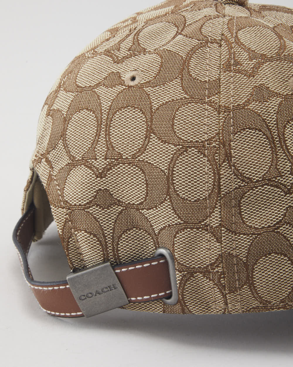 Vintage Y2K Coach Monogram Baseball Cap - OS