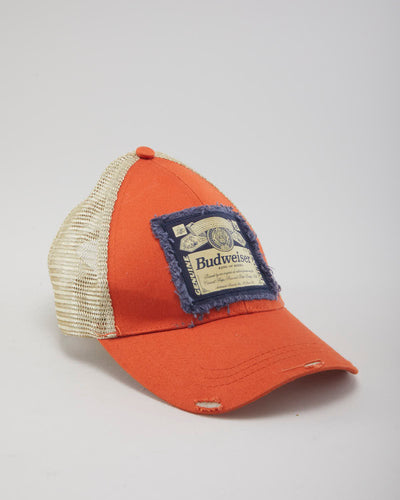 Vintage 2000's Budweiser Pre-Distressed Trucker Cap - OS