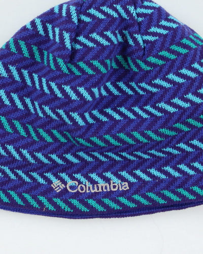 Vintage Y2K Columbia Skull Beanie - OS