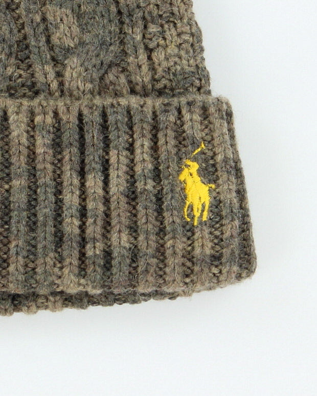 Vintage Ralph Lauren Cable Knit Beanie - OS