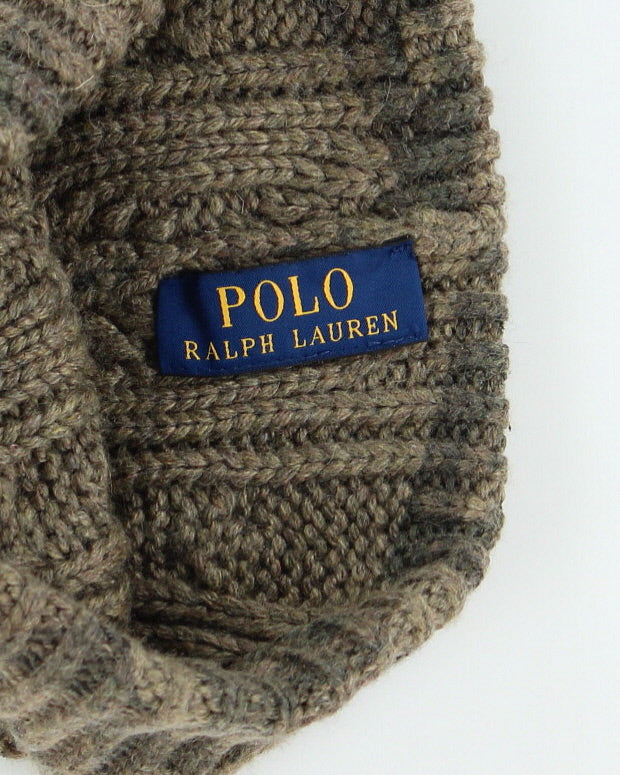 Vintage Ralph Lauren Cable Knit Beanie - OS