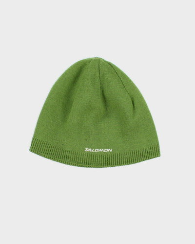 Vintage Y2K Salomon Reversible Skull Toque Beanie - OS